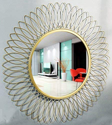 decorative wall mirror round