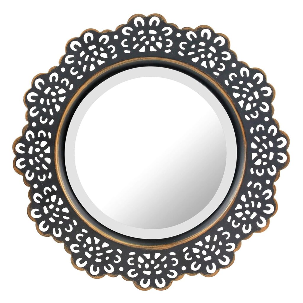 decorative wall mirror lace